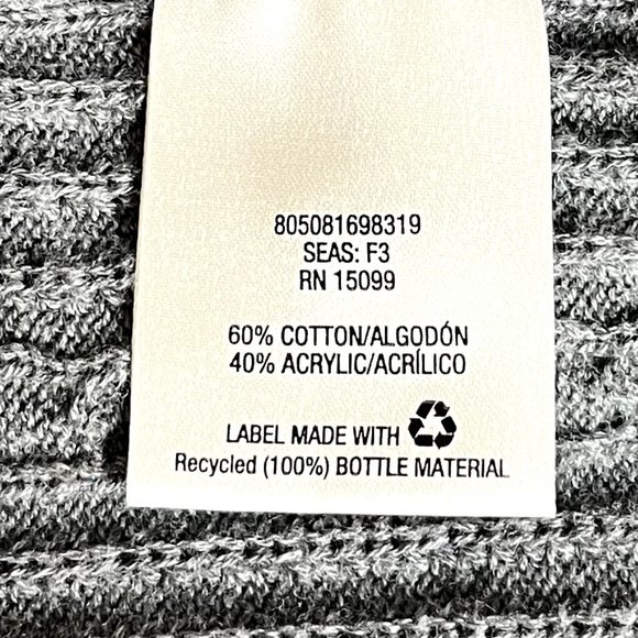 Laura Scott Petite gray cardigan - Picture 3 of 5